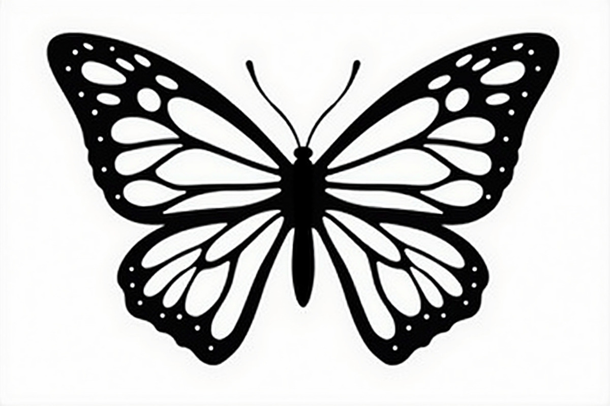 butterfly laser cut design, an Illustration by Designer_Momina (Photo 11 of 13)