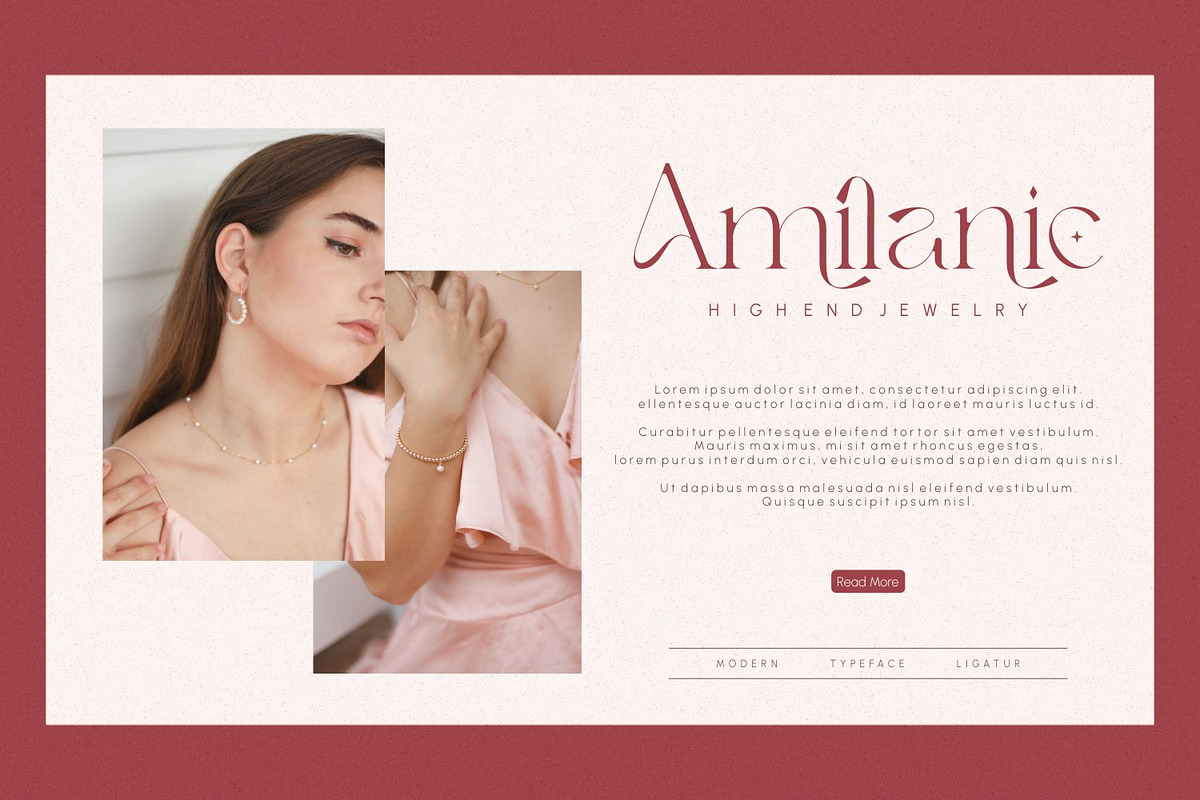 Balinest _ chic modern font, a Serif Font by Penatic Studio (Photo 4 of 10)