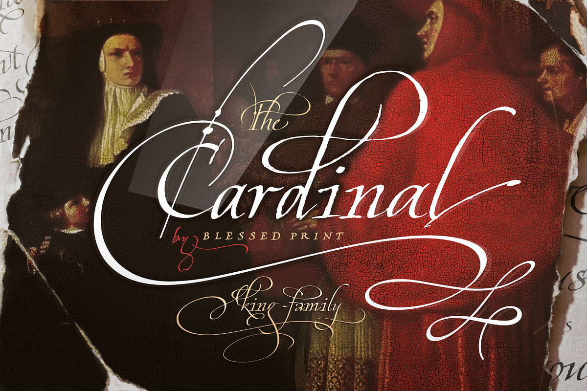 Cardinal - Italic script trio