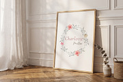 Custom Name Nursery Wall Art Set, a Decorative Illustration by Nadia Semyroz (Thumbnail 7 of 7)