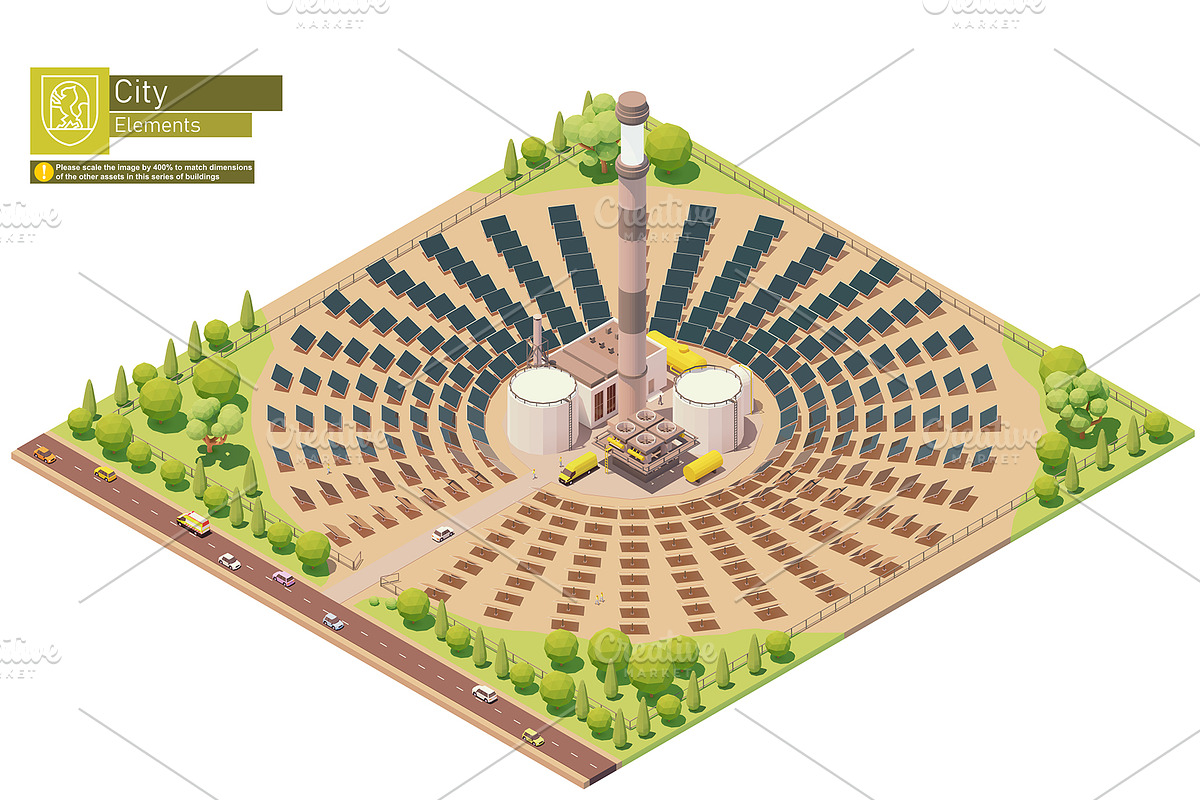 Isometric city map elements, an Object Graphic by tele52 (Photo 64 of 72)