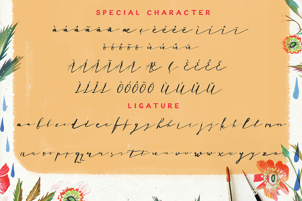 Brandine Script preview 6