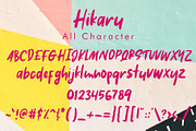Hikaru - Brush Font, a Sans Serif Font by Dm Studio (Thumbnail 6 of 6)