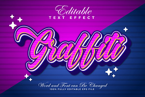 Graffiti Text Effect Style | EPS, a Layer Style Add-On by padilah_a