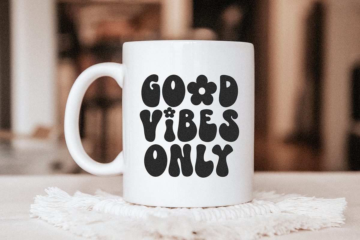 Sunrise | Groovy Retro Font, a Font by KA Designs (Photo 3 of 9)