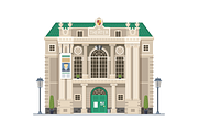 City Public Buildings and Houses, an Object Graphic by Alex Krugli (Thumbnail 2 of 8)