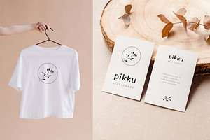 Cute Botanical Logo Kit