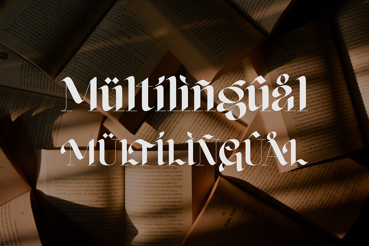 Granger - Vintage Blackletter, a Blackletter Font by NendesKombet Studio (Photo 7 of 10)