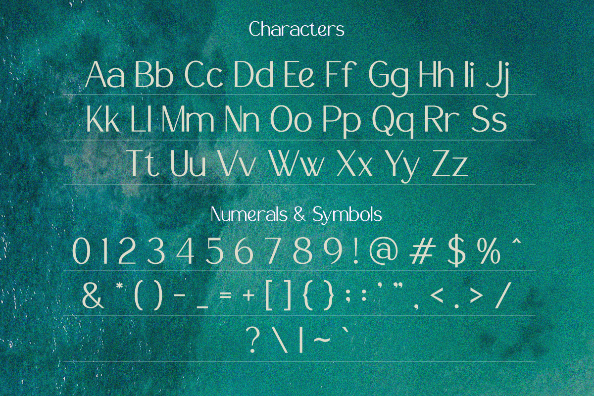 Harmonius Sans Serif Typeface Font, a Sans Serif Font by Vadovastd (Photo 2 of 9)