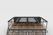 3D Model Container Cafe 15, an Architecture 3D Model by SR 3D Visual (Thumbnail 19 of 21)