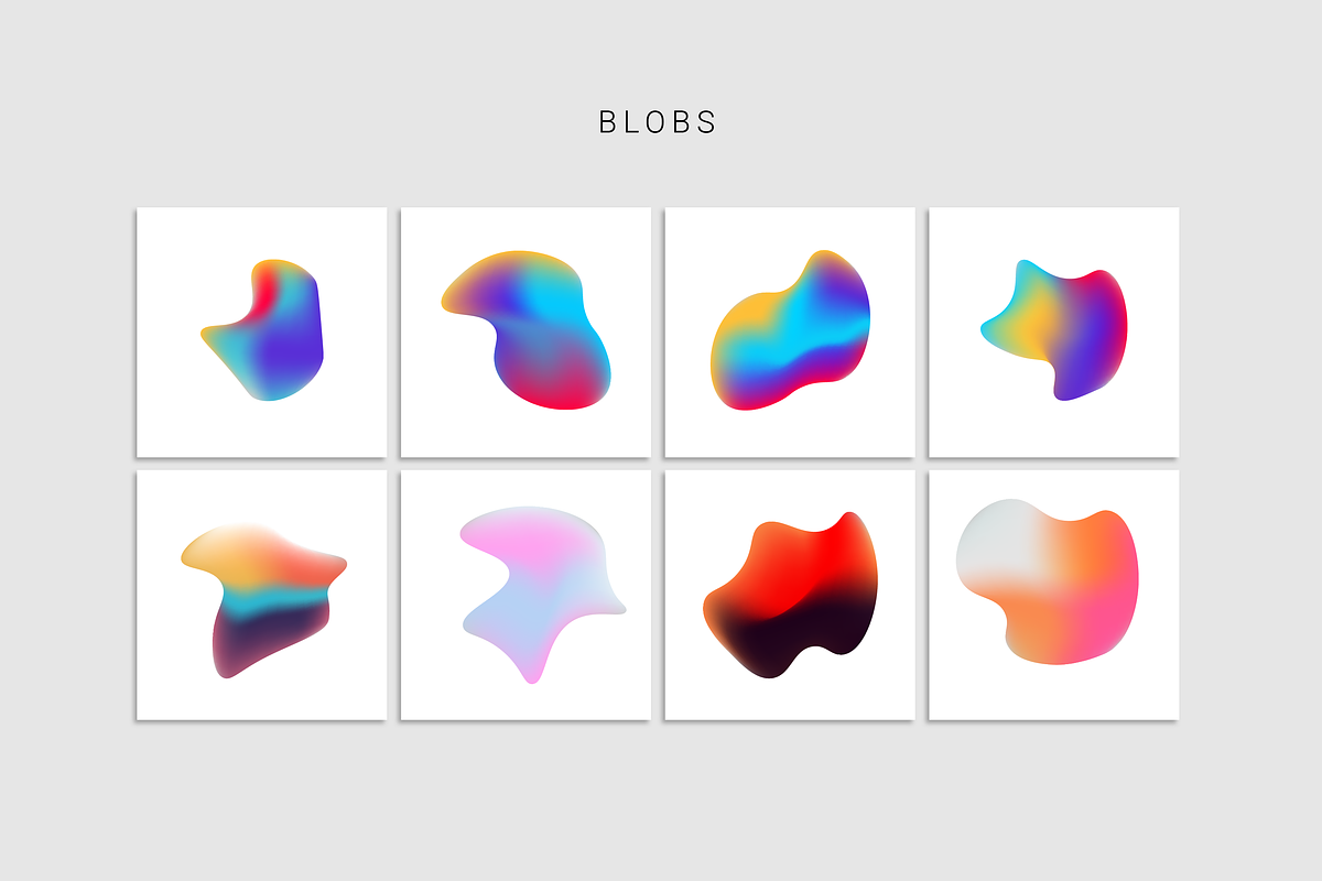 80 Vibrant Gradients & Shapes, a Background Graphic by TheFisherCreative (Photo 7 of 13)