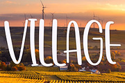 Village - Handwritten Font, a Handwritten Font by InermediaSTUDIO (Thumbnail 1 of 5)