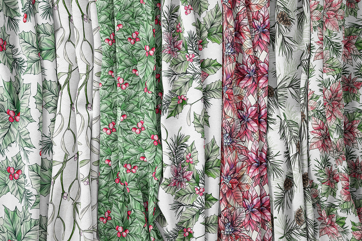 Watercolor christmas illustrations, a Decorative Illustration by Tanya Vollar (Photo 4 of 12)