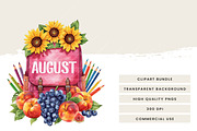 Months of the Year Clipart Bundle, an Object Illustration by Design Scotch (Thumbnail 7 of 8)