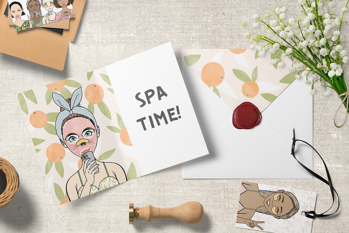 Home Spa Creator, an Object Illustration by Alina Sh (Photo 11 of 12)