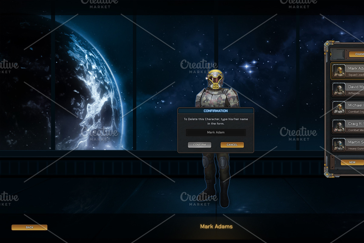 Starfall - RPG User Interface, a Graphic by Kodiak Graphics (Photo 12 of 14)