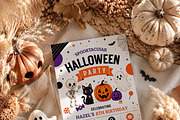 Spooky Halloween Birthday Party Card, an Invitation Template by Arslan (Thumbnail 5 of 5)