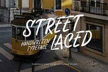 Street Laced Handwritten Typeface