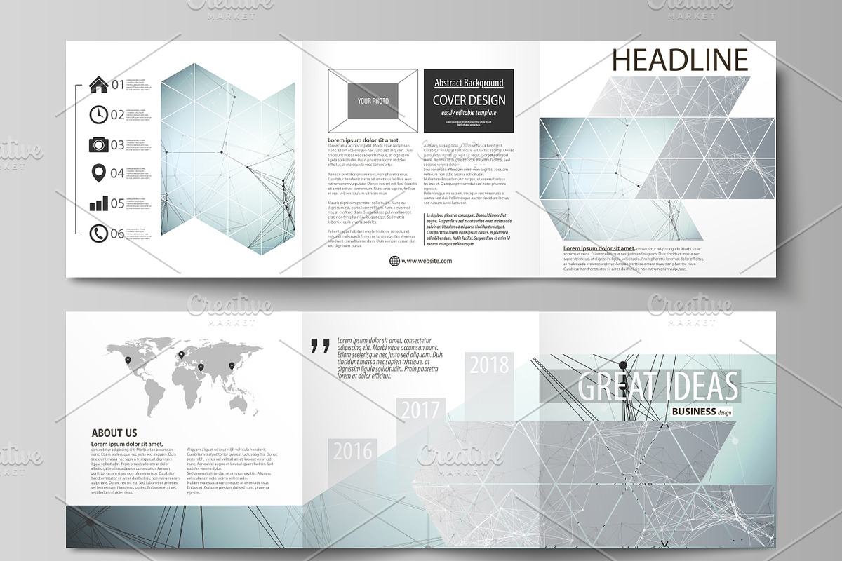 Mega Pack templates, a Brochure Template by VectorShop (Photo 6 of 102)