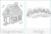 Winter Holidays Xmas Coloring Pages, a Seasonal Illustration by Nuvame Arts & Designs (Thumbnail 7 of 19)