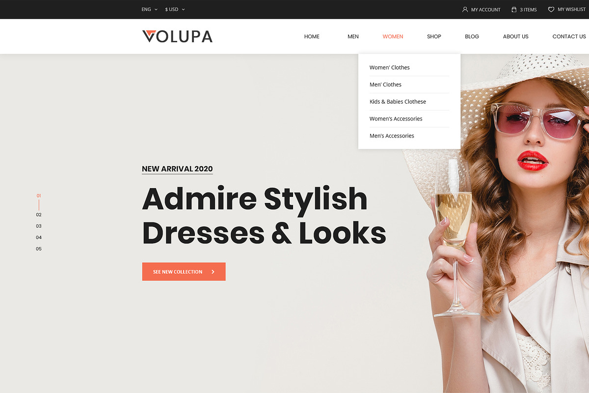 Volupa - eCommerce PSD Template, a Templates & Theme by ewises (Photo 18 of 20)