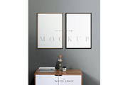 Frame Mockup Editable & Customisable, a Print Template by The White Space Co. (Thumbnail 3 of 8)