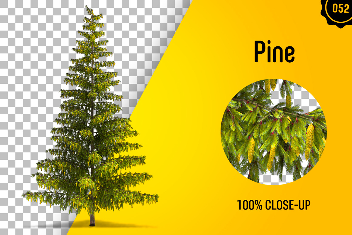 CUT OUT TREES - 60 PCS BUNDLE, a Packaging Mockup by 3DSTORE (Photo 53 of 63)