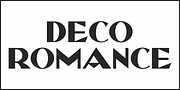 Deco Romance JNL, a Sans Serif Font by Jeff Levine Fonts (Thumbnail 2 of 5)