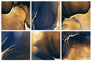 Navy Blue & Gold Alcohol Ink, a Texture Graphic by sibel dayı (Thumbnail 5 of 5)