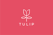 Tulip Flower Logo Template, a Branding & Logo Template by yopie (Thumbnail 2 of 3)
