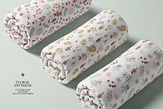 Floral Watercolor Patterns Set, a Pattern Graphic by Webvilla Studio (Thumbnail 5 of 9)