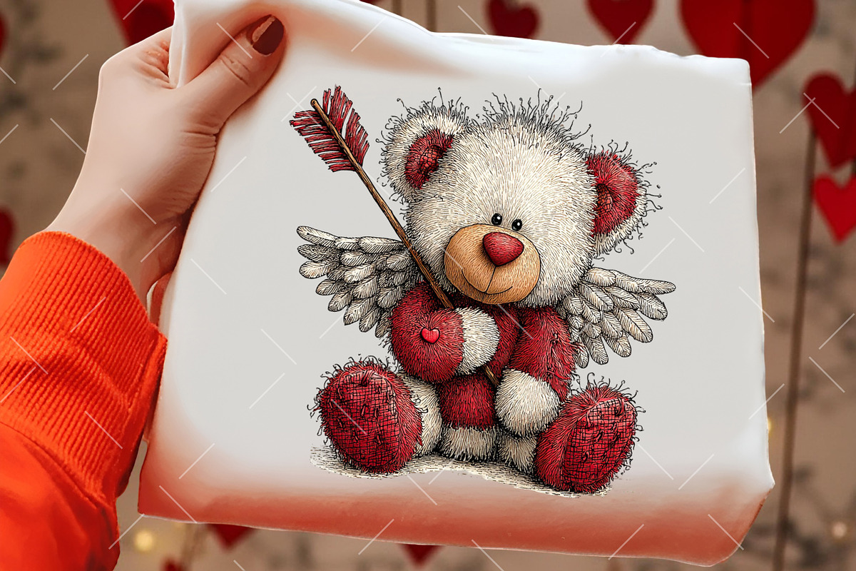Whimsical Valentine's Day Clipart, an Illustration by OK Design (Photo 4 of 6)