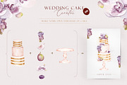 Watercolor personalized cake creator, a Person Illustration by MariGraphic boutique (Thumbnail 3 of 10)