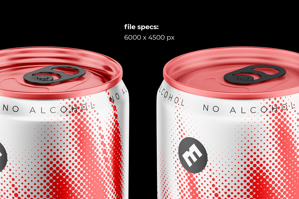 Sleek 330ml Aluminium Can Mockup, a Packaging Mockup by easymock (Photo 2 of 11)