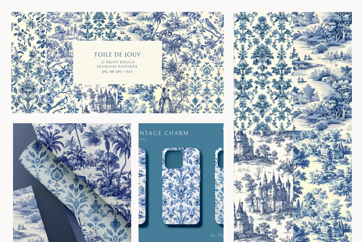 500+ Seamless Patterns Bundle, a Pattern Graphic by Olya Creative (Photo 19 of 31)