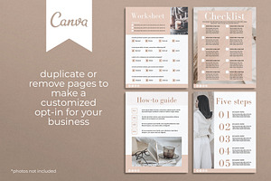 Lead Magnet Template For Canva