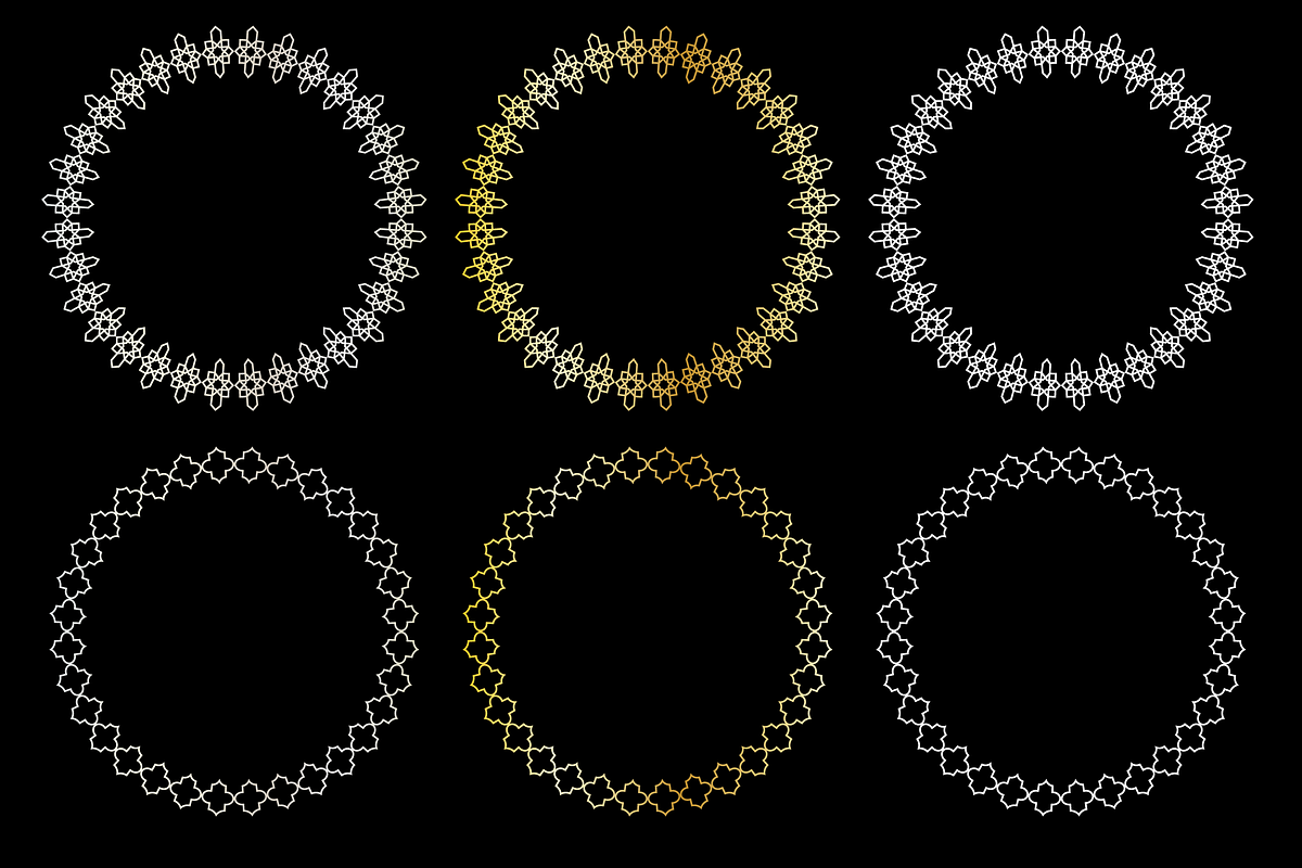 Moroccan Metallic Frames preview 4