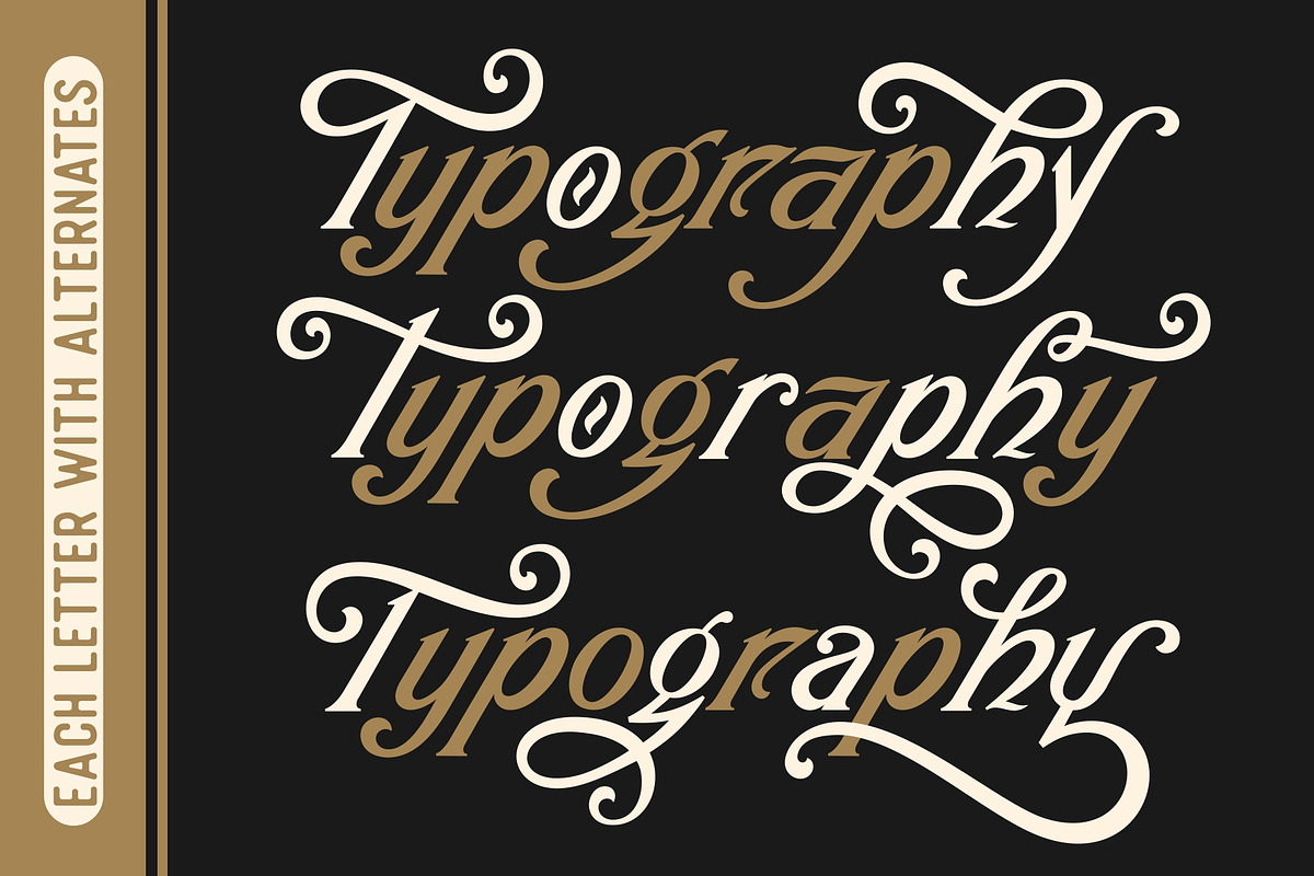 Bandoeng Font preview 2