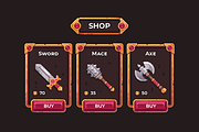 Fantasy weapon set, an Illustration by Ivan Dubovik (Thumbnail 3 of 3)