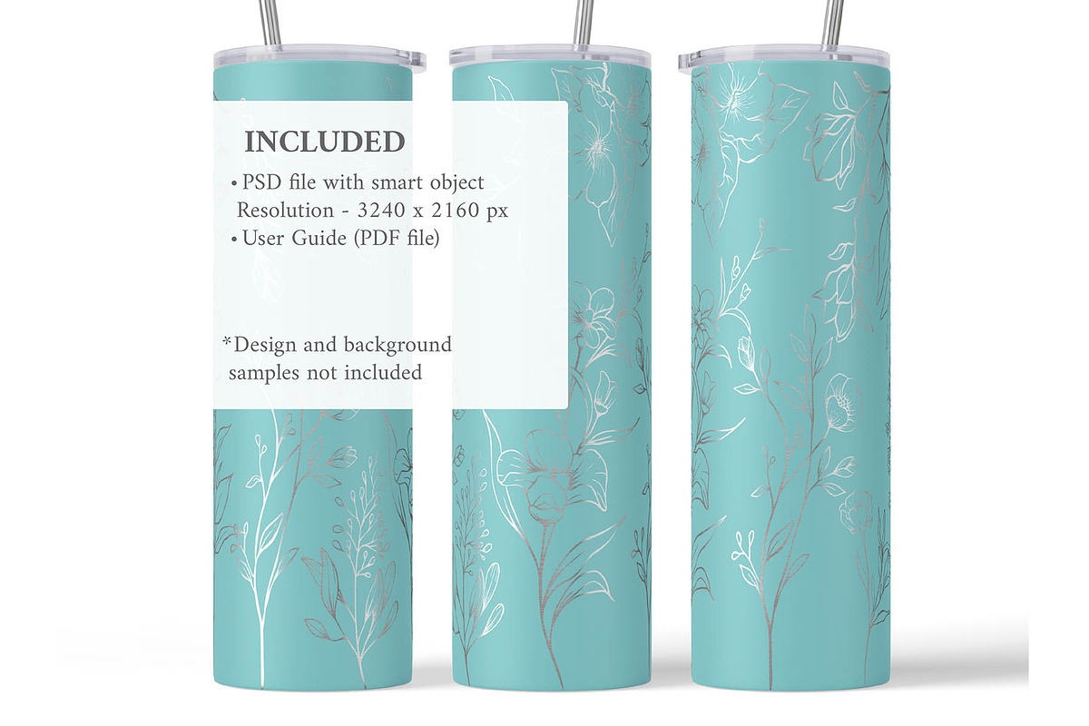 20oz Tumbler Mockup, a Cups & Container Mockup by MockupsBox (Photo 2 of 7)