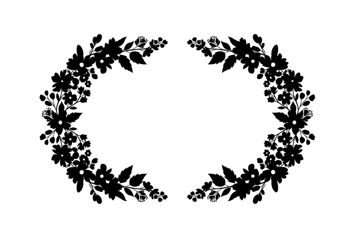 Decorative Nature Frame Silhouette, a Graphic by BIPLOB EXPERT (Photo 8 of 13)