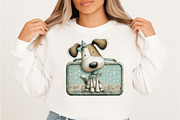 Whimsical Summer Dogs Clipart Bundle, an Illustration by SVGArt (Thumbnail 3 of 9)