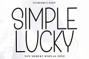 Simple Lovely, a Sans Serif Font by FreshTypeINK (Thumbnail 1 of 8)