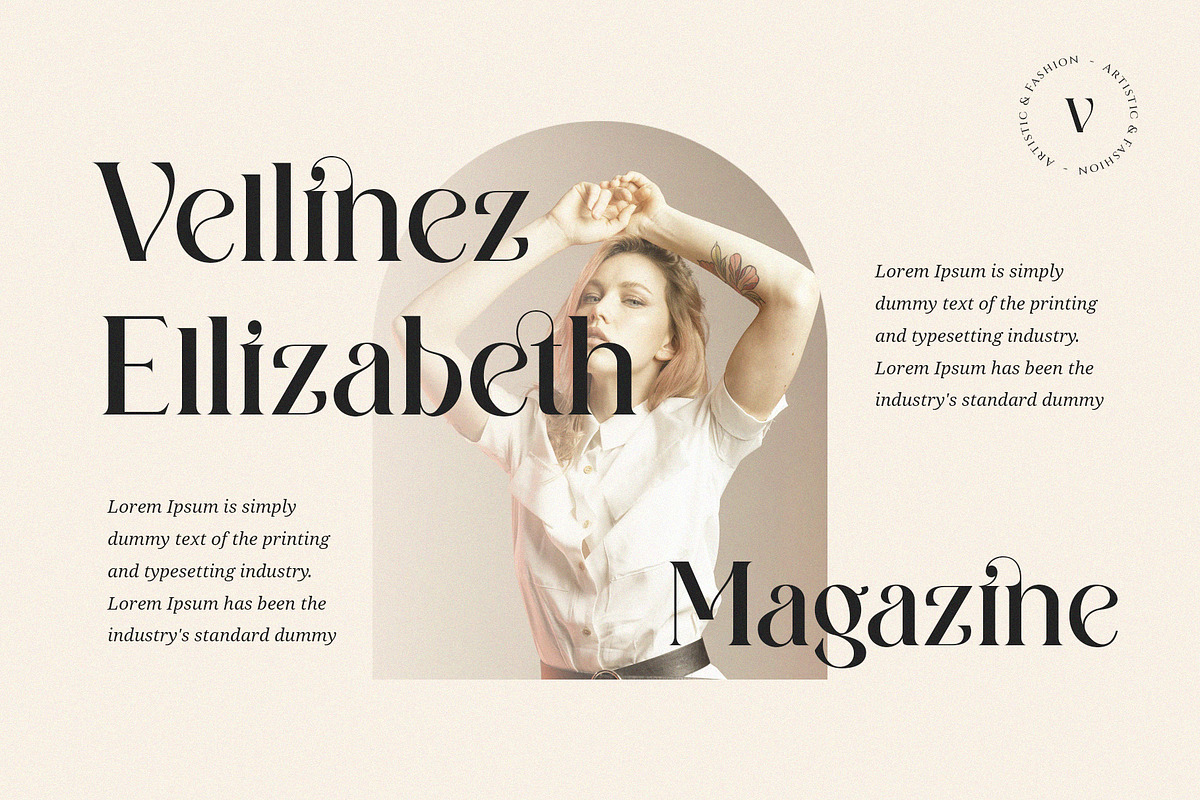Wilkista - Ligature Typeface, a Serif Font by Graphicxell (Photo 9 of 18)