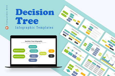 Decision Tree infographic, a Presentation Template by Mighty-Slide