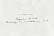 Yours, Maybe - Calligraphy Font, a Script Font by Mneme (Thumbnail 4 of 8)