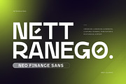 Nett Ranego - Neo Finance Sans, a Sans Serif Font by twinstd (Thumbnail 1 of 12)