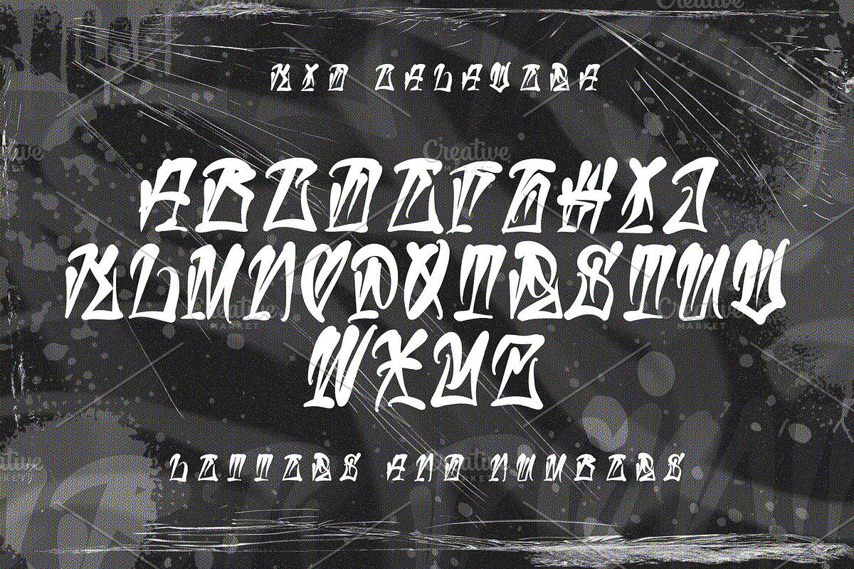 ABC Graffiti Font, a Handwritten Font by AspekHndz (Photo 3 of 6)