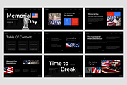 Memorial Day Presentation, a Presentation Template by Annora Studio (Thumbnail 7 of 7)