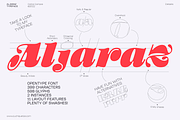Aljaraz Font, a Serif Font by Cuchi, qué Tipo! Foundry (Thumbnail 2 of 15)